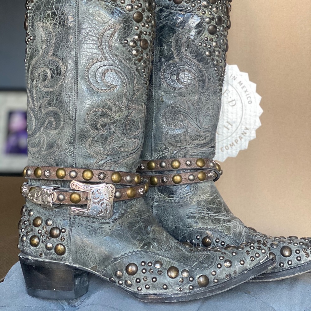SOLD….Double D Ranch boots 9.5 - Picture 1 of 16